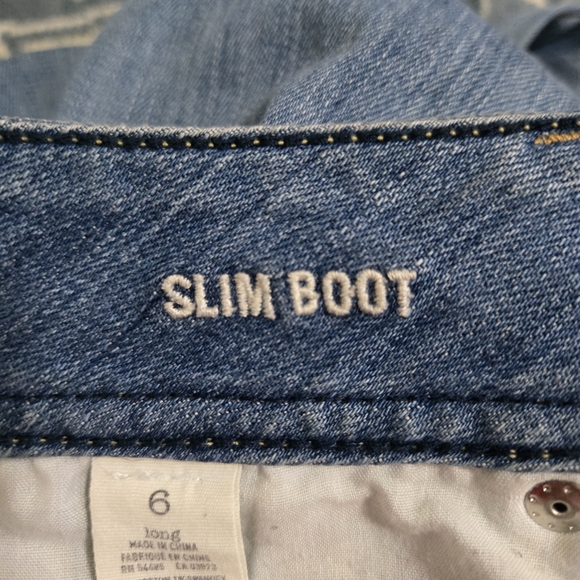 American Eagle Medium Blue Slim Boot Jeans - Picture 7 of 8